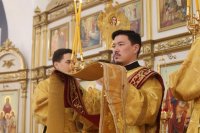 10-Божественная Литургия в главном храме Восточного Казахстана в Неделю 24-ю по Пятидесятнице