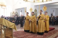 12-Божественная Литургия в главном храме Восточного Казахстана в Неделю 24-ю по Пятидесятнице