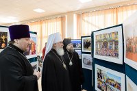 1-Управляющий Усть-Каменогорской и Семипалатинской епархией принял участие в научной конференции, посвященной 15-летию установления празднования Собора новомучеников и исповедников Казахстанских