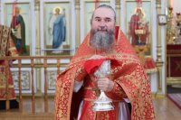 22-Служение епископа Амфилохия в Неделю о слепом в главном храме Восточного Казахстана