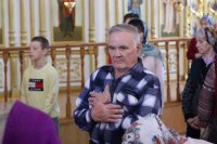 24-Служение епископа Амфилохия в Неделю о слепом в главном храме Восточного Казахстана