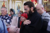 25-Служение епископа Амфилохия в Неделю о слепом в главном храме Восточного Казахстана