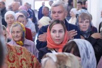 26-Служение епископа Амфилохия в Неделю о слепом в главном храме Восточного Казахстана