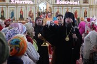 31-Служение епископа Амфилохия в Неделю о слепом в главном храме Восточного Казахстана