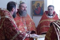 4-В день праздника пророка Божия Илии Преосвященнейший епископ Амфилохий совершил Литургию в старейшем храме Рудного Алтая