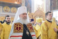 5-В неделю мясопустную в Алма-Ате состоялись торжества по случаю принесения ковчега с мощами святителя Тихона, Патриарха Всероссийского 