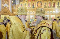 11-В неделю мясопустную в Алма-Ате состоялись торжества по случаю принесения ковчега с мощами святителя Тихона, Патриарха Всероссийского 