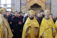 13-В неделю мясопустную в Алма-Ате состоялись торжества по случаю принесения ковчега с мощами святителя Тихона, Патриарха Всероссийского 
