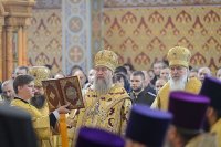 20-В неделю мясопустную в Алма-Ате состоялись торжества по случаю принесения ковчега с мощами святителя Тихона, Патриарха Всероссийского 