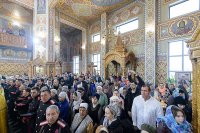 22-В неделю мясопустную в Алма-Ате состоялись торжества по случаю принесения ковчега с мощами святителя Тихона, Патриарха Всероссийского 