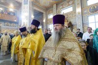 24-В неделю мясопустную в Алма-Ате состоялись торжества по случаю принесения ковчега с мощами святителя Тихона, Патриарха Всероссийского 