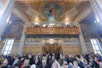 26-В неделю мясопустную в Алма-Ате состоялись торжества по случаю принесения ковчега с мощами святителя Тихона, Патриарха Всероссийского 