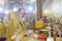 30-В неделю мясопустную в Алма-Ате состоялись торжества по случаю принесения ковчега с мощами святителя Тихона, Патриарха Всероссийского 