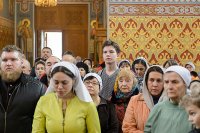 41-В неделю мясопустную в Алма-Ате состоялись торжества по случаю принесения ковчега с мощами святителя Тихона, Патриарха Всероссийского 