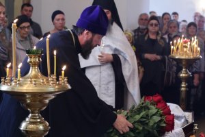 Состоялось отпевание протоиерея Николая Темирбаева