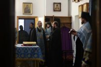 4-Служение епископа Амфилохия в канун праздника Введения во храм Пресвятой Богородицы