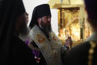 5-Служение епископа Амфилохия в канун праздника Введения во храм Пресвятой Богородицы