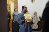 7-Служение епископа Амфилохия в канун праздника Введения во храм Пресвятой Богородицы