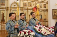 17-Служение епископа Амфилохия в канун праздника Введения во храм Пресвятой Богородицы