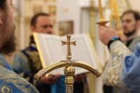 18-Служение епископа Амфилохия в канун праздника Введения во храм Пресвятой Богородицы
