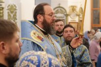 20-Служение епископа Амфилохия в канун праздника Введения во храм Пресвятой Богородицы