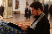 26-Служение епископа Амфилохия в канун праздника Введения во храм Пресвятой Богородицы