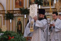 7-Служение епископа Амфилохия в Рождественский сочельник