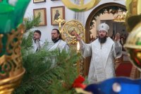 13-Служение епископа Амфилохия в Рождественский сочельник