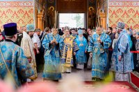 1-Епископ Амфилохий принял участие в торжествах в память 15-летия Собора новомучеников и исповедников Казахстанских и принесения в Алма-Аты Курской-Коренной иконы Божией Матери "Знамение" 