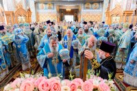 7-Епископ Амфилохий принял участие в торжествах в память 15-летия Собора новомучеников и исповедников Казахстанских и принесения в Алма-Аты Курской-Коренной иконы Божией Матери "Знамение" 