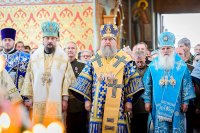 10-Епископ Амфилохий принял участие в торжествах в память 15-летия Собора новомучеников и исповедников Казахстанских и принесения в Алма-Аты Курской-Коренной иконы Божией Матери "Знамение" 