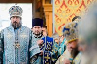 11-Епископ Амфилохий принял участие в торжествах в память 15-летия Собора новомучеников и исповедников Казахстанских и принесения в Алма-Аты Курской-Коренной иконы Божией Матери "Знамение" 