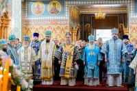 18-Епископ Амфилохий принял участие в торжествах в память 15-летия Собора новомучеников и исповедников Казахстанских и принесения в Алма-Аты Курской-Коренной иконы Божией Матери "Знамение" 