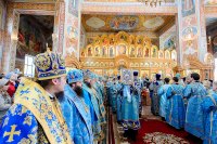 23-Епископ Амфилохий принял участие в торжествах в память 15-летия Собора новомучеников и исповедников Казахстанских и принесения в Алма-Аты Курской-Коренной иконы Божией Матери "Знамение" 