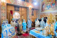 30-Епископ Амфилохий принял участие в торжествах в память 15-летия Собора новомучеников и исповедников Казахстанских и принесения в Алма-Аты Курской-Коренной иконы Божией Матери "Знамение" 