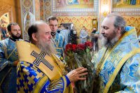 35-Епископ Амфилохий принял участие в торжествах в память 15-летия Собора новомучеников и исповедников Казахстанских и принесения в Алма-Аты Курской-Коренной иконы Божией Матери "Знамение" 