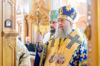 50-Епископ Амфилохий принял участие в торжествах в память 15-летия Собора новомучеников и исповедников Казахстанских и принесения в Алма-Аты Курской-Коренной иконы Божией Матери "Знамение" 