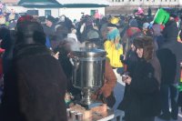 7-Рождественские народные гуляния на соборной площади главного храма Восточного Казахстана