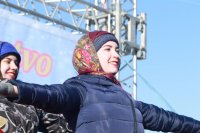 10-Рождественские народные гуляния на соборной площади главного храма Восточного Казахстана