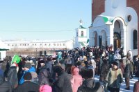 14-Рождественские народные гуляния на соборной площади главного храма Восточного Казахстана