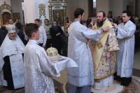 7-Великая вечерня в день Рождества Христова в Андреевском кафедральном соборе