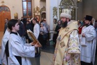 8-Великая вечерня в день Рождества Христова в Андреевском кафедральном соборе