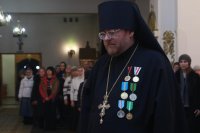 13-Великая вечерня в день Рождества Христова в Андреевском кафедральном соборе