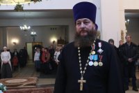 14-Великая вечерня в день Рождества Христова в Андреевском кафедральном соборе