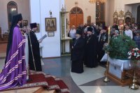 15-Великая вечерня в день Рождества Христова в Андреевском кафедральном соборе