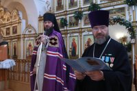 16-Великая вечерня в день Рождества Христова в Андреевском кафедральном соборе