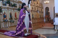 18-Великая вечерня в день Рождества Христова в Андреевском кафедральном соборе