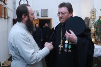 20-Великая вечерня в день Рождества Христова в Андреевском кафедральном соборе
