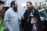 23-Великая вечерня в день Рождества Христова в Андреевском кафедральном соборе