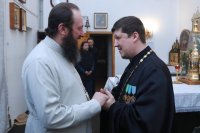 26-Великая вечерня в день Рождества Христова в Андреевском кафедральном соборе